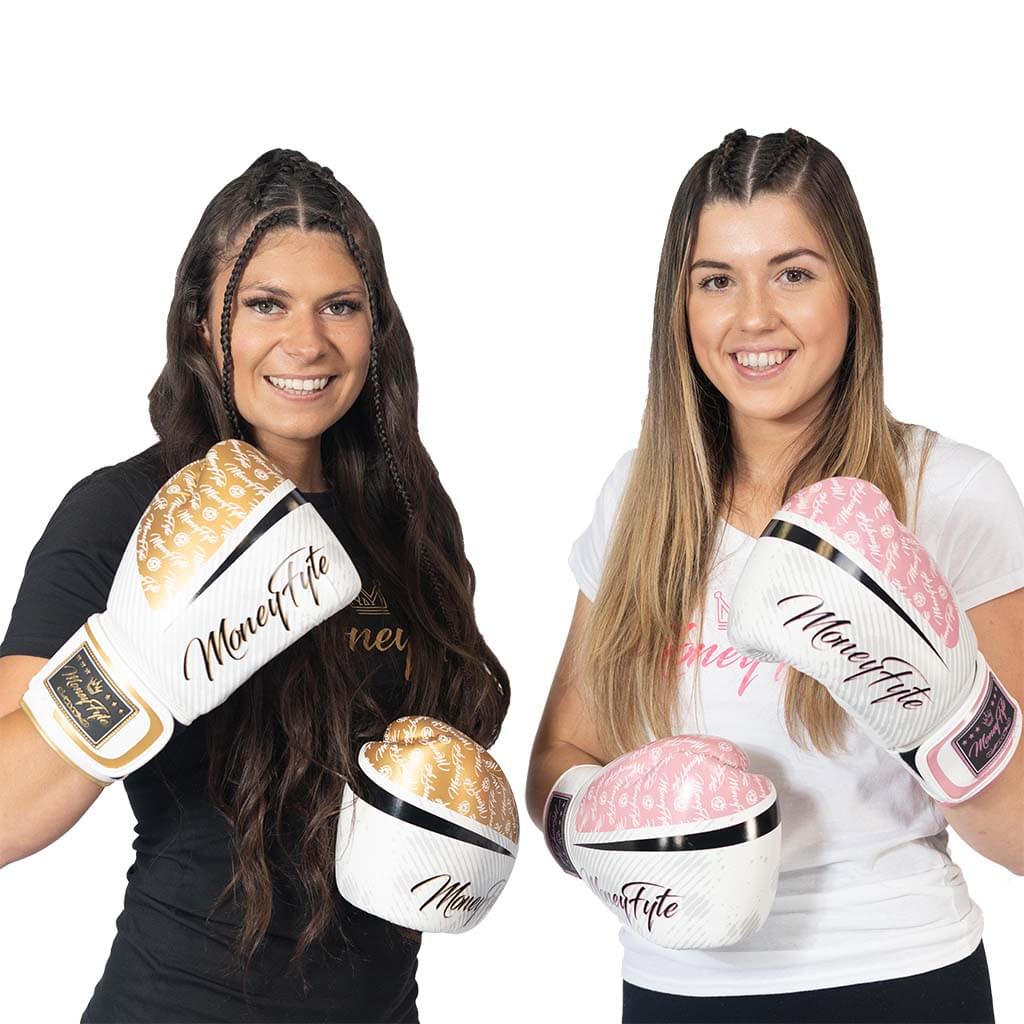 MoneyFyte P4P Pink Boxing Gloves for Women